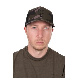 Fox Black Camo Trucker