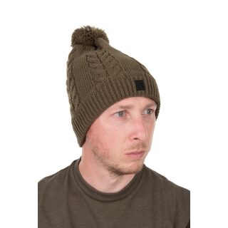 Fox Khaki Knitted Bobble