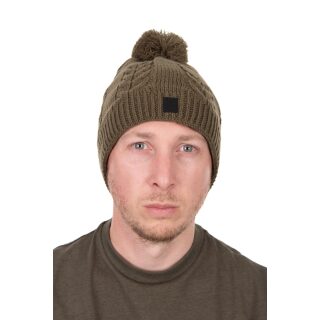 Fox Khaki Knitted Bobble