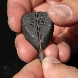 Avid Carp Inline Flat Pear Groove Lead - 4oz/113g