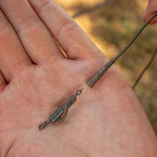 Avid Carp Outline FleckTone Fused Lead QC Clips