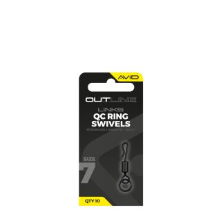 Avid Carp Outline QC Ring Swivel