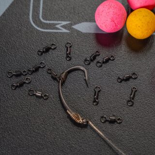 Avid Carp Outline Mirco Hookbait Swivel - Size 17