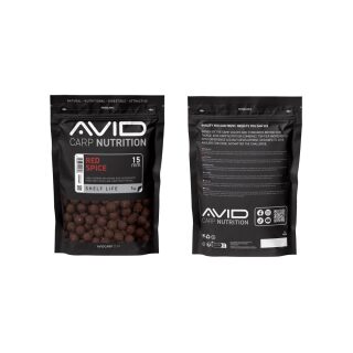 Avid Carp Red Spice Boilies 1kg