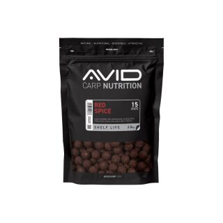 Avid Carp Red Spice Boilies 2,5kg 15mm