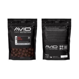 Avid Carp Red Spice Boilies 2,5kg 24mm