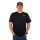 Black Cat Chase Dreams Schwarzes T-Shirt L