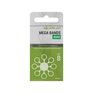 Korum Smokescreen Mega Bands 8mm