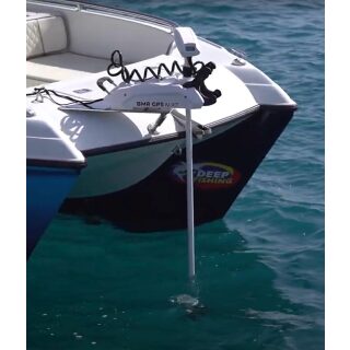 Rhino BMR GPS NxT 65 Longshaft 12V electric outboard motor white