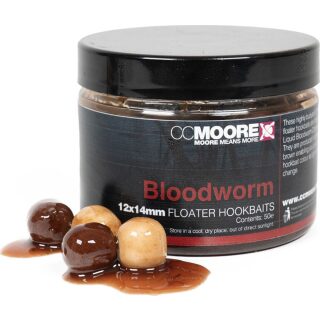 CCMoore Bloodworm Floater Hookbaits 12x14mm