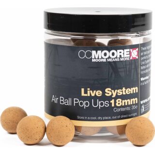 CCMoore Live System Air Ball Pop Ups 18mm
