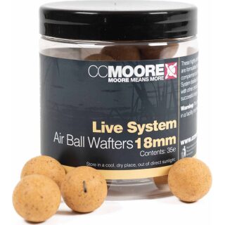 CCMoore Live System Air Ball Wafters 18mm