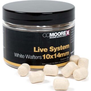 CCMoore Live System White Dumbell Wafters 10x14mm
