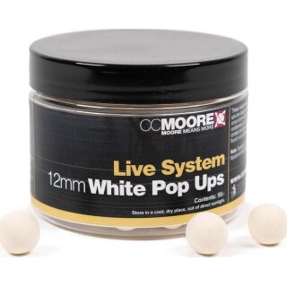 CCMoore Live System White Pop Ups