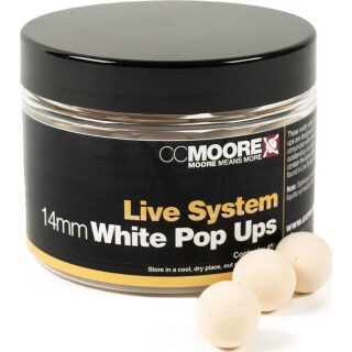 CCMoore Live System White Pop Ups