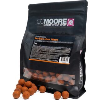 CCMoore Pro-Stim Liver Boilies 1kg 18mm