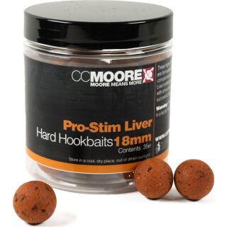 CCMoore Pro-Stim Liver Hard Hookbaits 18mm
