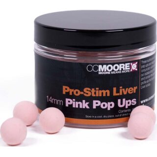 CCMoore Pro-Stim Liver Pink Pop Ups 14mm