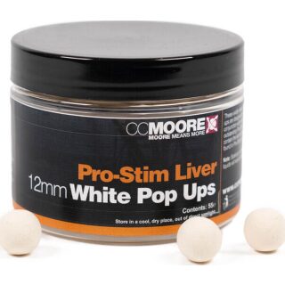CCMoore Pro-Stim Liver White Pop Ups 12mm