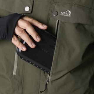 Geoff Anderson Dozer 7 Jacke Dunkelgrün