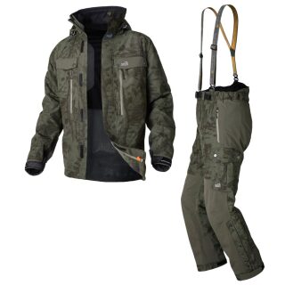 Geoff Anderson Dozer 7 Jacke Leaf / Urus 7 Hose Leaf Set 2XL