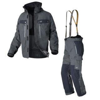 Geoff Anderson Dozer 7 Jacke Schwarz / Urus 7 Hose Schwarz Set
