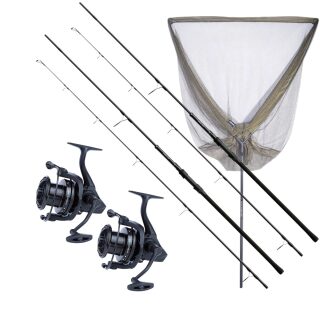 Sonik Xtractor + 2 Rod Carp Kit 9ft 3.00lb
