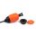 Fox Black Label Dumpy Halo Bobbin - Orange
