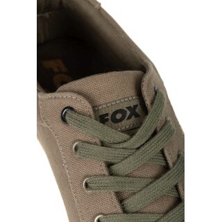 Fox Khaki Canvas Shoe EU 43