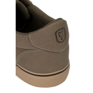 Fox Khaki Canvas Shoe EU 45