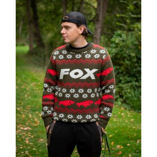 Fox Xmas Jumper - M
