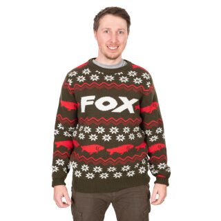 Fox Xmas Jumper - 2XL