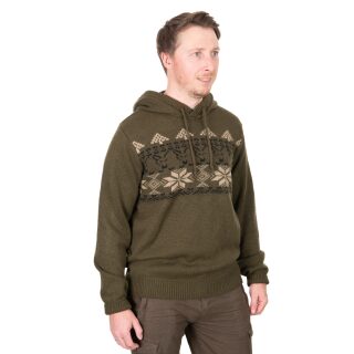 Fox Xmas Hoodie - L