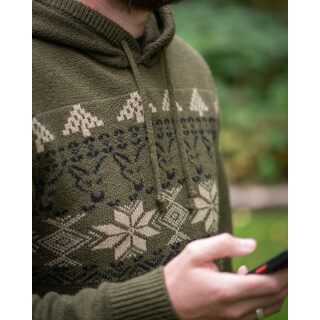 Fox Xmas Hoodie - 2XL