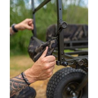 Carp Porter - Basic Front Bank Stick Bag Dark Kamo