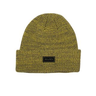 Avid Carp Marl Knit Beanie - Yellow