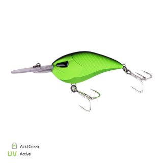 Zeck Fishing Cat Crank 7.5cm - 4.5m F Acid Green