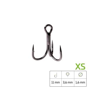 Zeck Fishing Pro-Treble 4 pcs