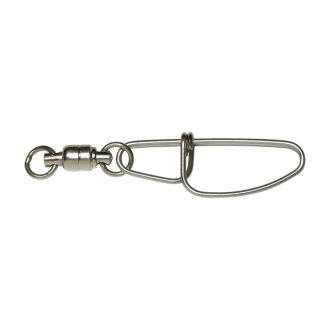 Zeck Fishing Ball Bearing Swivel + Snap 105kg