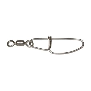 Zeck Fishing Stainless Steel Swivel + Snap 114kg