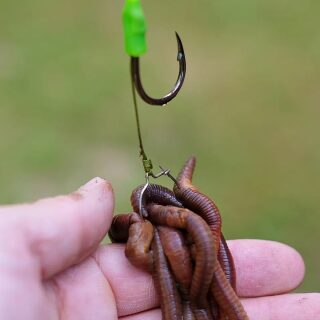 Zeck Fishing Worm Clip Hair-Rig dia. 17 mm 5 pcs
