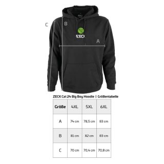 Zeck Fishing Catfish Big Boy Hoodie