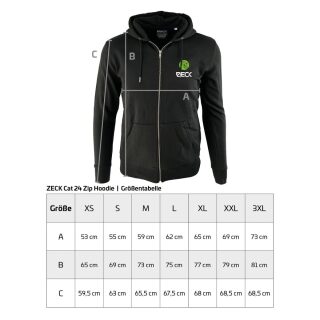 Zeck Fishing Catfish Zip Hoodie