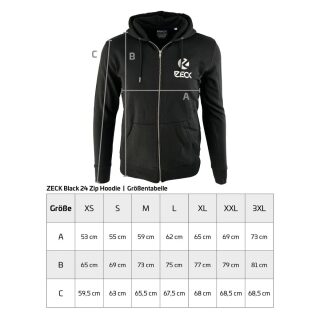 Zeck Fishing ZECK Zip Hoodie Black