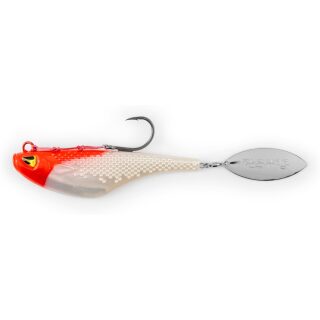 Black Cat - Mad Flash Spin Tail 14cm Red Head
