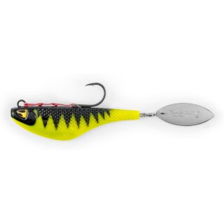Black Cat - Mad Flash Spin Tail 14cm Shock Perch