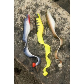 Black Cat - Mega Curl Tail 22cm