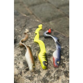 Black Cat - Mega Curl Tail 22cm