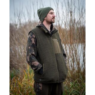Fox Sherpa Hybrid Gilet Olive XXL
