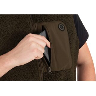 Fox Sherpa Hybrid Gilet Olive XXL